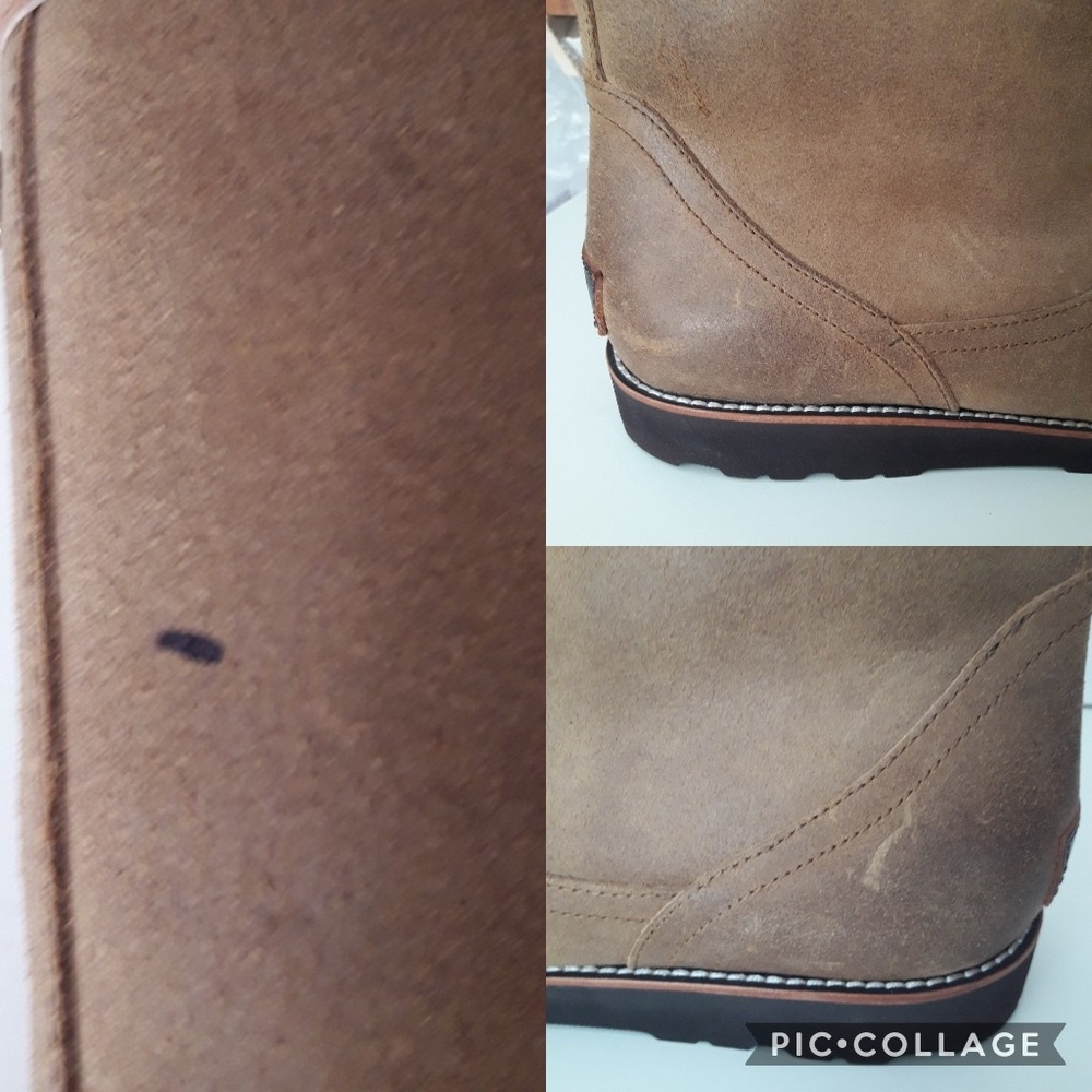 NWOT UGG Australia Stoneman Chestnut Suede Boots - Picture 8 of 8